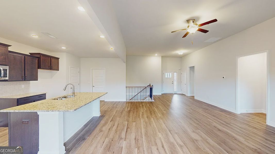 Furnished interior view inside a new home in Oakview Estates, Macon (Image 12).