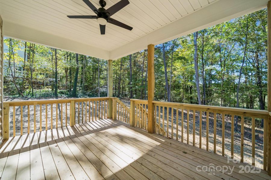 Covered Back Porch Covered Back Porch