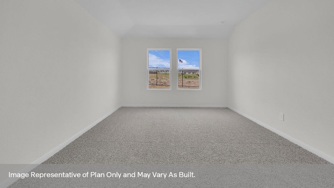 Spacious, unfurnished interior of a new home in Trace, San Marcos (Image 21).