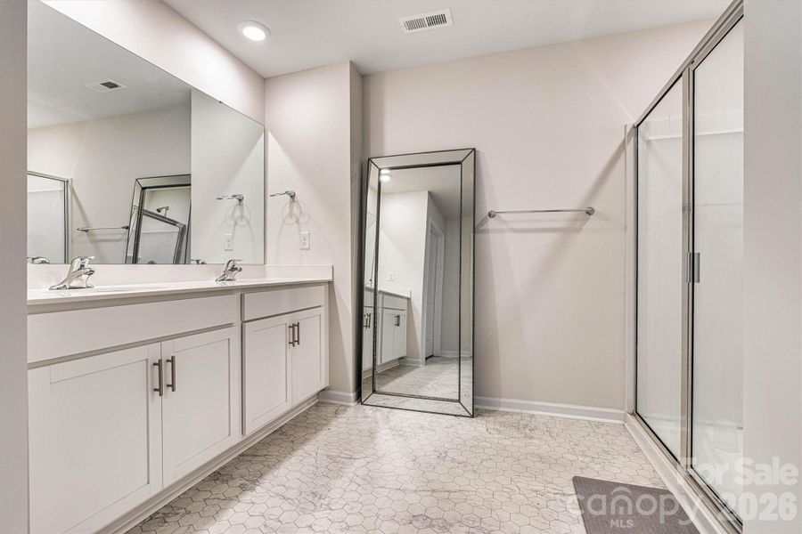 Furnished interior view inside a new home in , Hickory (Image 8).
