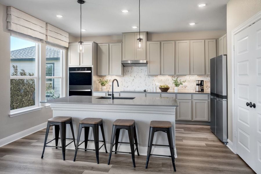 Representative furnished interior of a home built from the 2429 Modeled by KB Home in Hidden Trails, Belton (Image 7).
