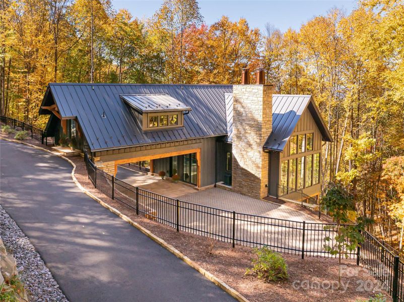 Front exterior of a new home in , Sylva, NC, highlighting curb appeal (Image 23).