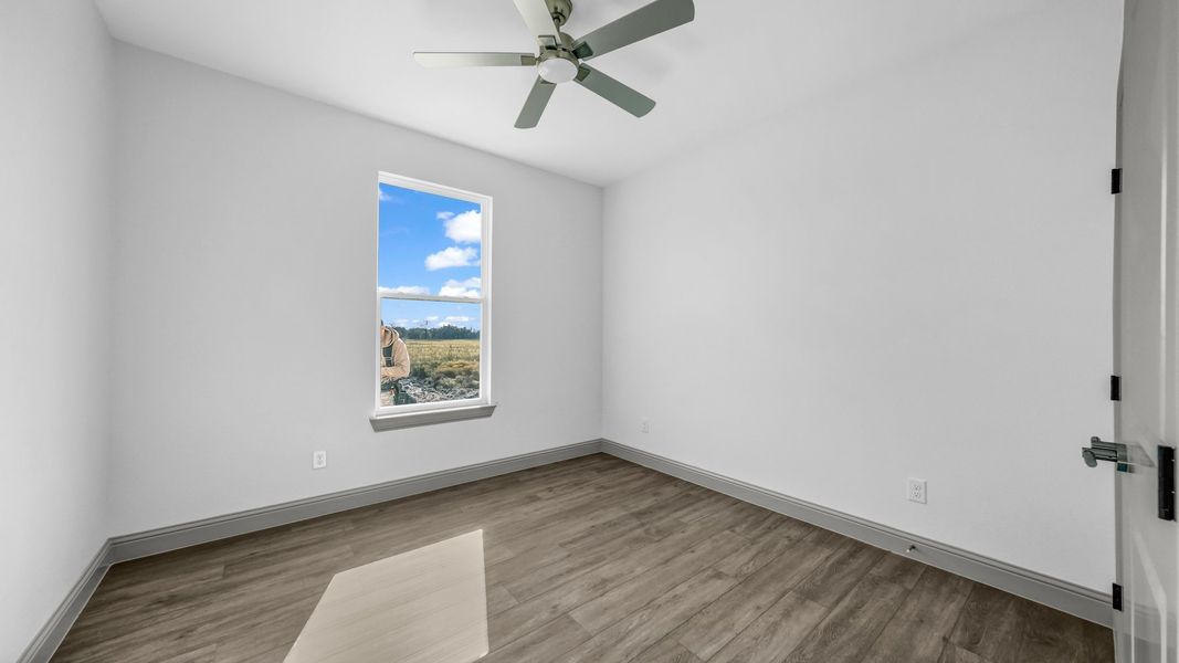 Representative unfurnished interior of a home built from the Jarrett 2 by Zeal Home Builders in Sunrise Point, Weatherford (Image 30).