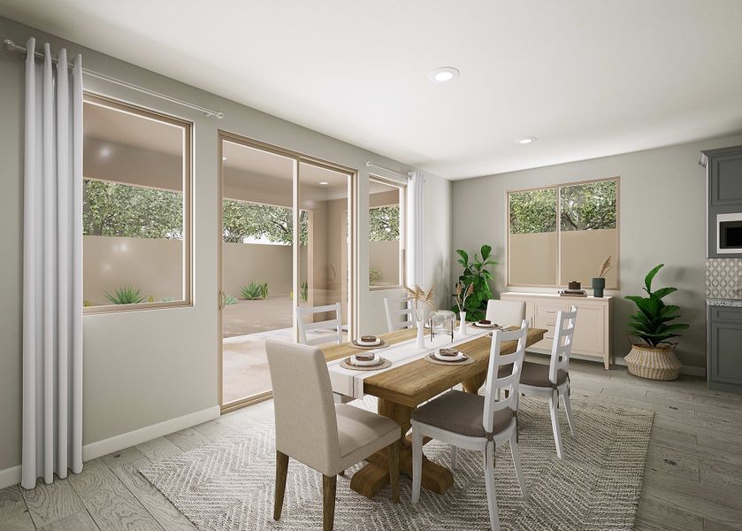 Representative furnished interior of a home built from the Romero Plan 4513 by Tri Pointe Homes in Terraza, San Tan Valley (Image 8).