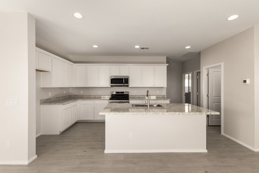 Furnished interior view inside a new home in Elara at Moonlight, Maricopa (Image 5).