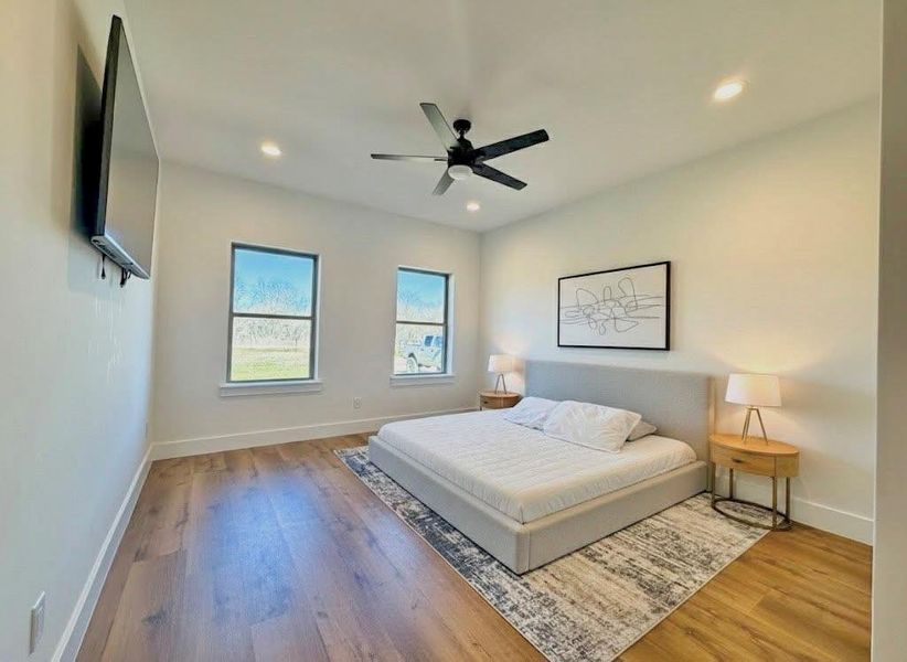 Furnished interior view inside a new home in , Wortham (Image 8). Furnished interior view inside a new home in , Wortham (Image 8).