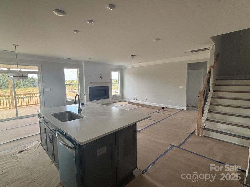 Furnished interior view inside a new home in Waterford Commons, Rock Hill (Image 3). Furnished interior view inside a new home in Waterford Commons, Rock Hill (Image 3).