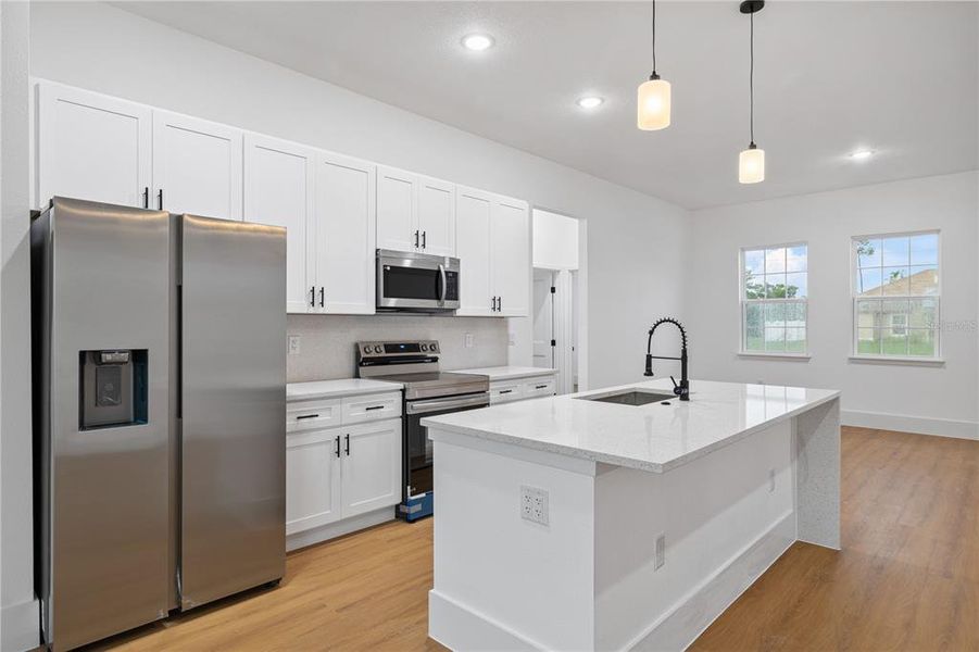 Furnished interior view inside a new home in , Ocala (Image 9).