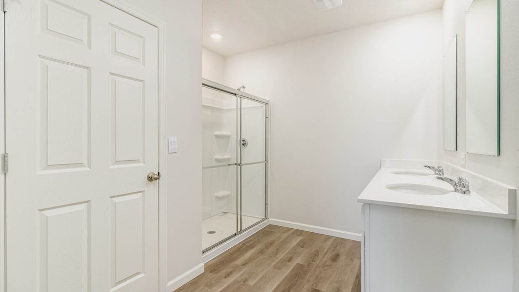 Furnished interior view inside a new home in Cypress Bay West, Palm Bay (Image 8).