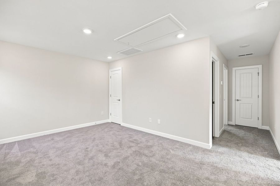 Spacious, unfurnished interior of a new home in Terrapin, Leland (Image 24). Spacious, unfurnished interior of a new home in Terrapin, Leland (Image 24).