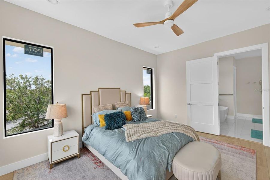 Furnished interior view inside a new home in , Clearwater Beach (Image 11).