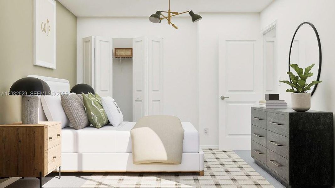 Furnished interior view inside a new home in Solterra, Sunrise (Image 13).