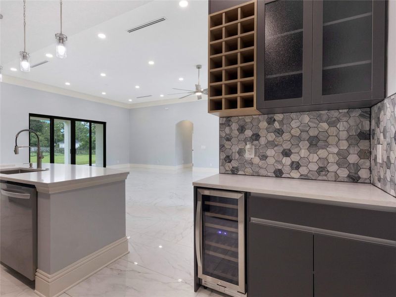 Furnished interior view inside a new home in , The Acreage (Image 14).