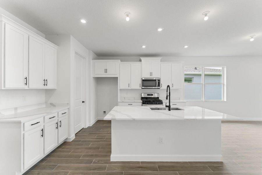 Furnished interior view inside a new home in , Port St. Lucie (Image 8).