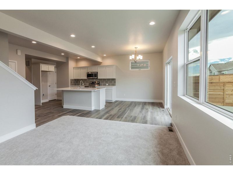 Spacious, unfurnished interior of a new home in Wilson Commons, Loveland (Image 31).