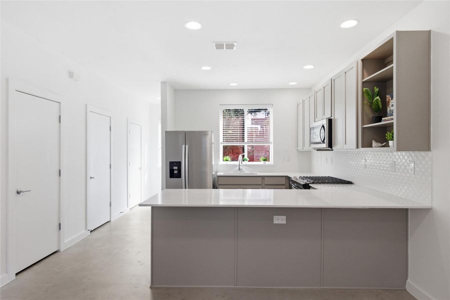 Furnished interior view inside a new home in , Austin (Image 8).