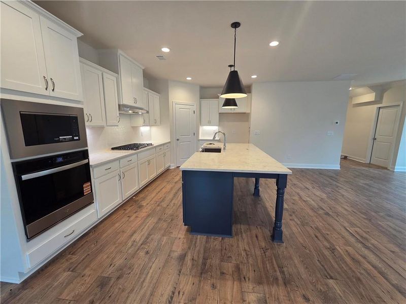 Furnished interior view inside a new home in , Buford (Image 6). Furnished interior view inside a new home in , Buford (Image 6).