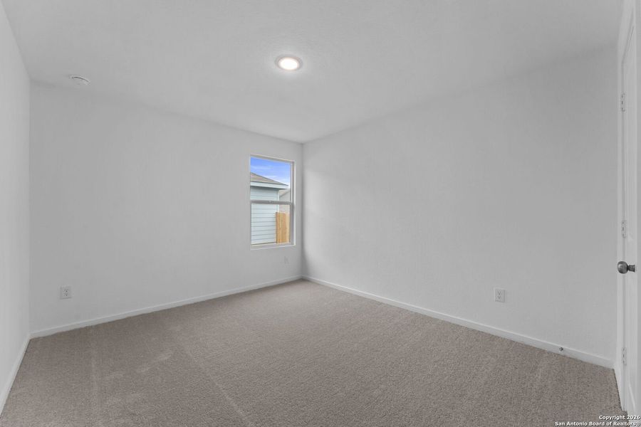 Spacious, unfurnished interior of a new home in Voss Farms: Watermill Collection, New Braunfels (Image 24).