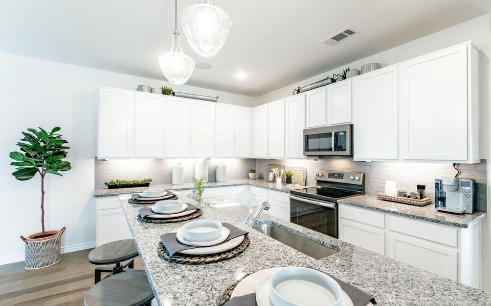 Furnished interior view inside a new home in The Reserve at Huntsville, Huntsville (Image 15).