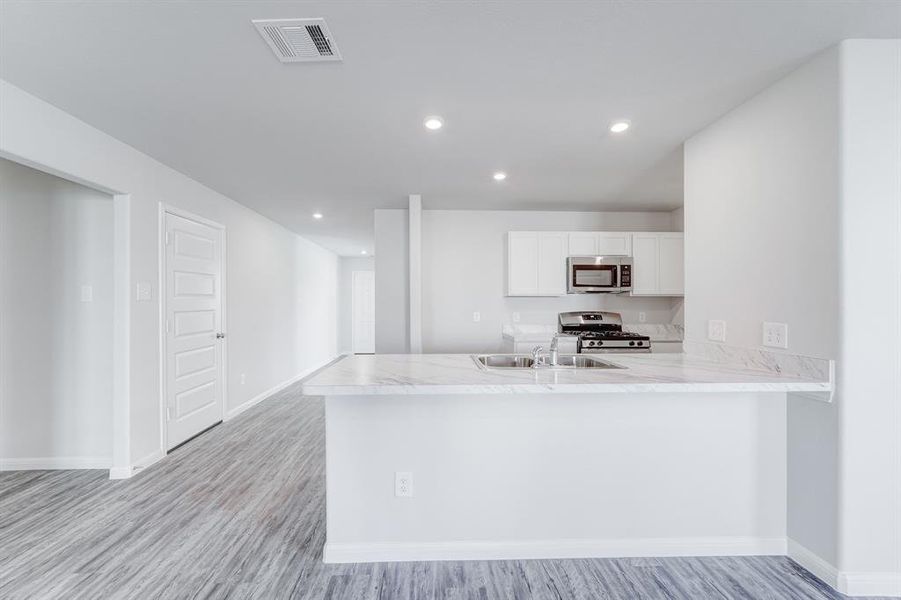 Furnished interior view inside a new home in Cresson Estates, Cresson (Image 11).