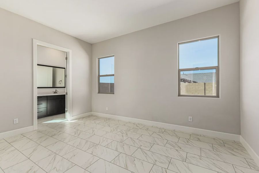 Spacious, unfurnished interior of a new home in Bellero Estates, Queen Creek (Image 26). Spacious, unfurnished interior of a new home in Bellero Estates, Queen Creek (Image 26).