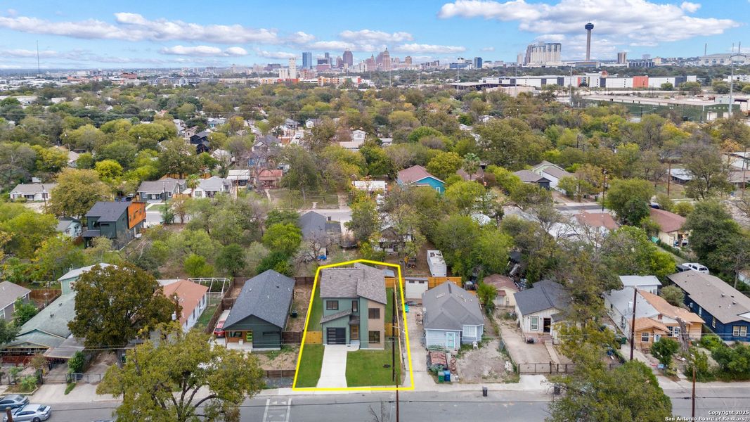 Front exterior of a new home in , San Antonio, TX, highlighting curb appeal (Image 2).