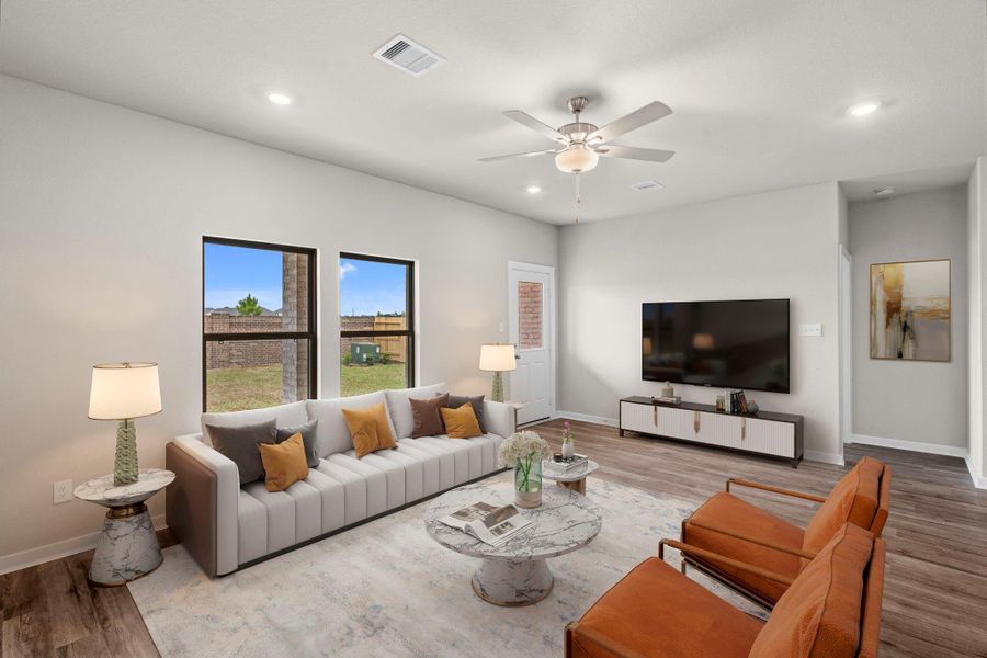 Furnished interior view inside a new home in Cypress Green, Hockley (Image 6). Furnished interior view inside a new home in Cypress Green, Hockley (Image 6).