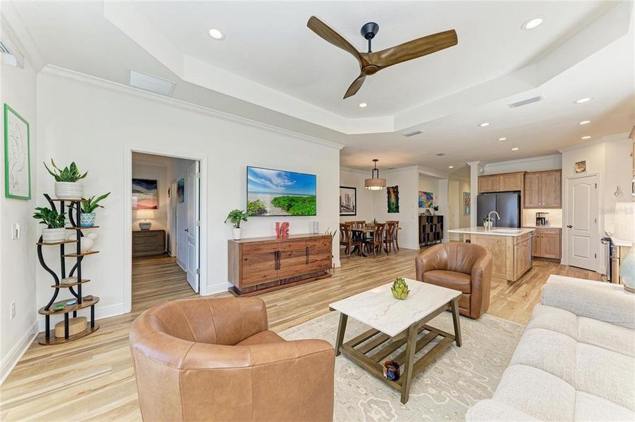 Furnished interior view inside a new home in , Sarasota (Image 37). Furnished interior view inside a new home in , Sarasota (Image 37).