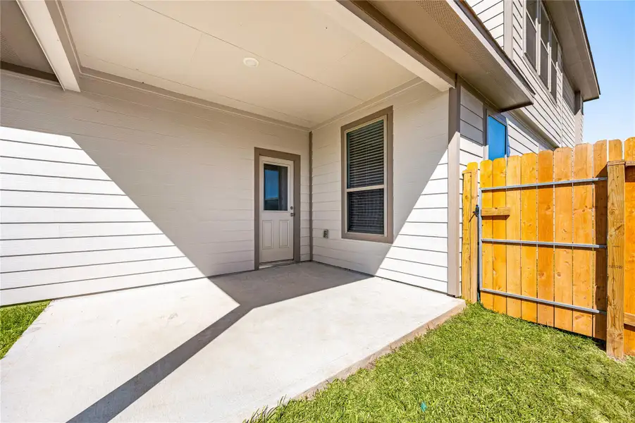 Enjoy a private, fenced backyard with a covered patio, ideal for relaxing outdoors or hosting casual gatherings in your own quiet retreat. Enjoy a private, fenced backyard with a covered patio, ideal for relaxing outdoors or hosting casual gatherings in your own quiet retreat.