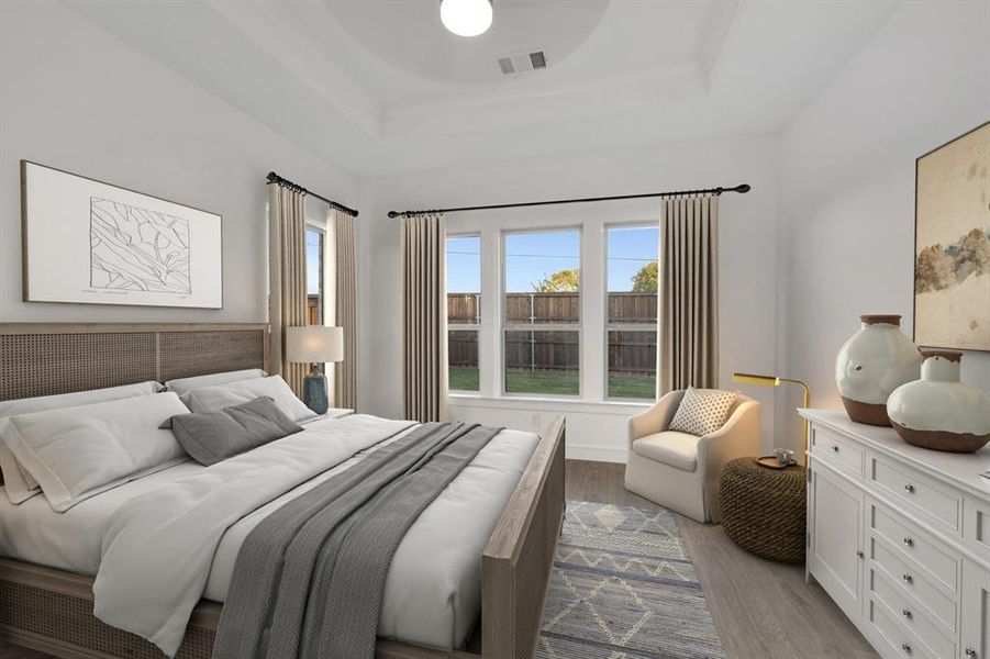 Furnished interior view inside a new home in Sterling Greene, Arlington (Image 28).