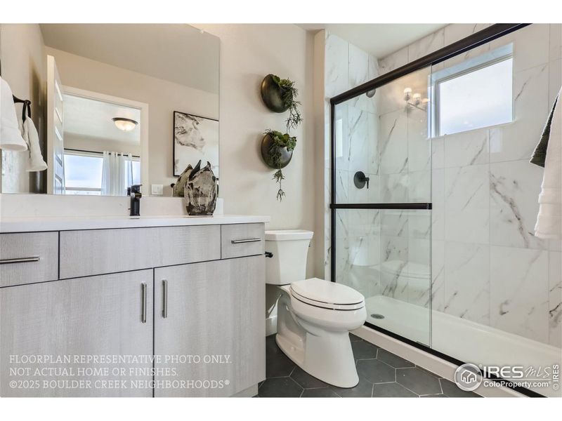 Furnished interior view inside a new home in Baseline, Broomfield (Image 29).