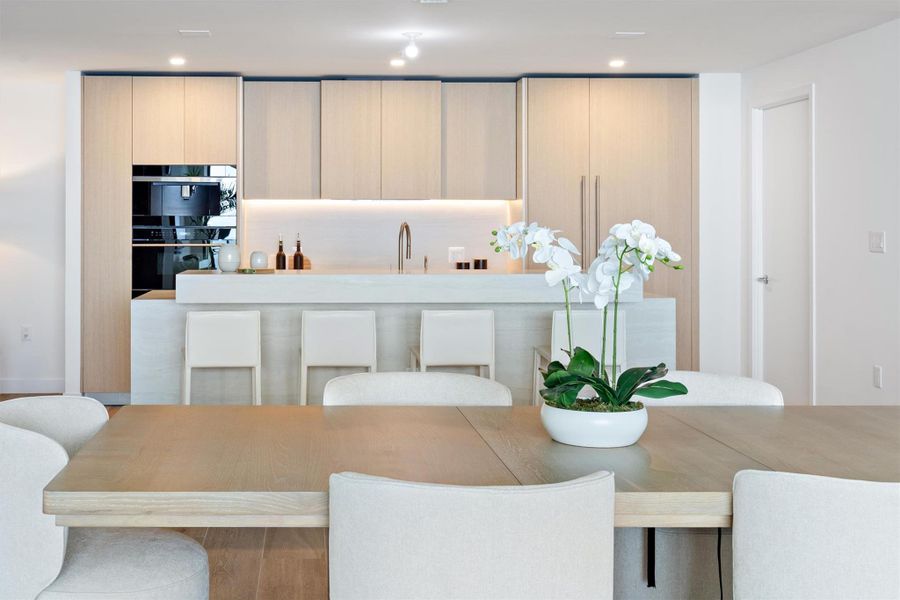 Furnished interior view inside a new home in , Pompano Beach (Image 28).