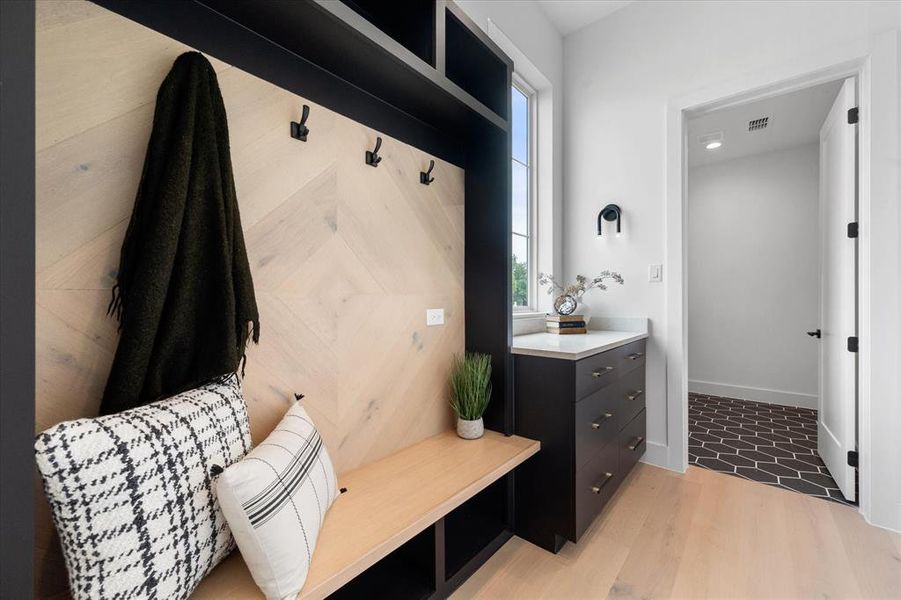 Furnished interior view inside a new home in , Roanoke (Image 16).
