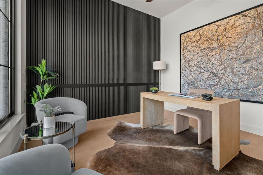 Furnished interior view inside a new home in , Arlington (Image 4).