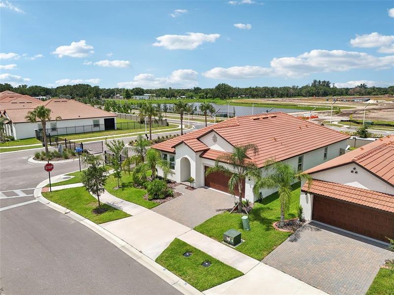 Front exterior of a new home in , Wimauma, FL, highlighting curb appeal (Image 2). Front exterior of a new home in , Wimauma, FL, highlighting curb appeal (Image 2).