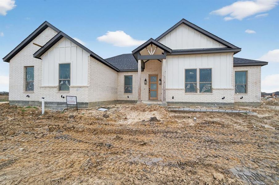 In-progress construction of a new home in , Lone Oak, TX (Image 27).