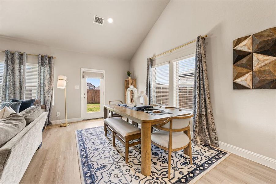 Furnished interior view inside a new home in , Fort Worth (Image 22).