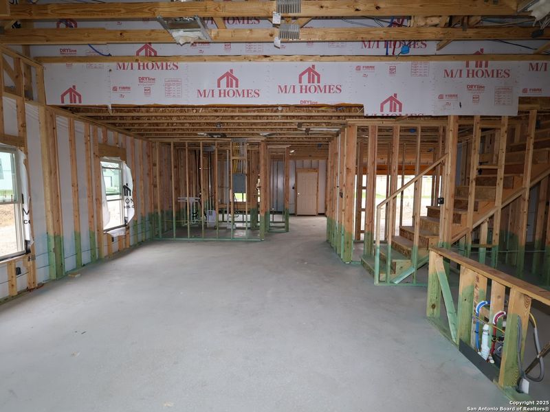 In-progress construction of a new home in Winding Brook, San Antonio, TX (Image 34).