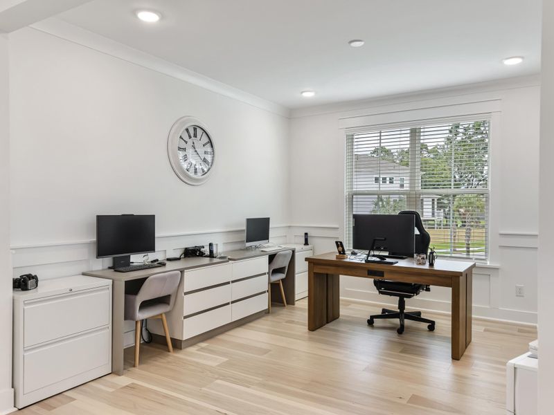 Furnished interior view inside a new home in Liberty Hill Farm, Mount Pleasant (Image 54).