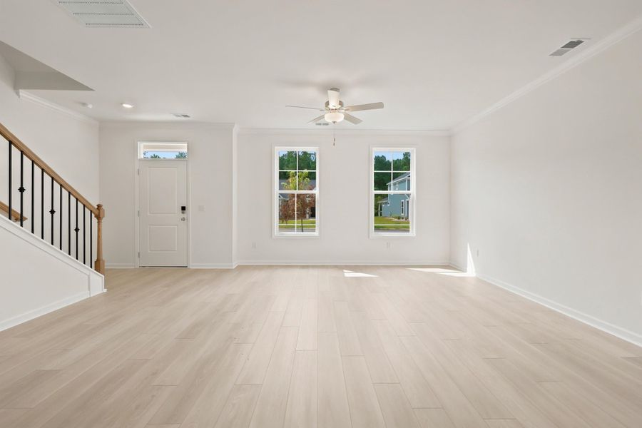 Spacious, unfurnished interior of a new home in Westwood Reserve, Conway (Image 17).
