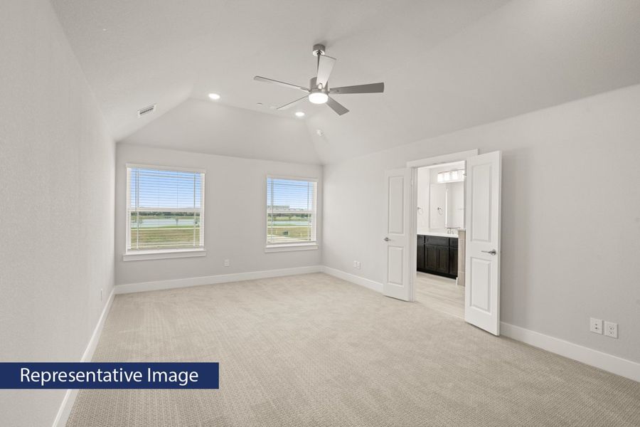 Representative unfurnished interior of a home built from the Fir R by First Texas Homes in The Abbey at Mercer Crossing, Farmers Branch (Image 9). Representative unfurnished interior of a home built from the Fir R by First Texas Homes in The Abbey at Mercer Crossing, Farmers Branch (Image 9).