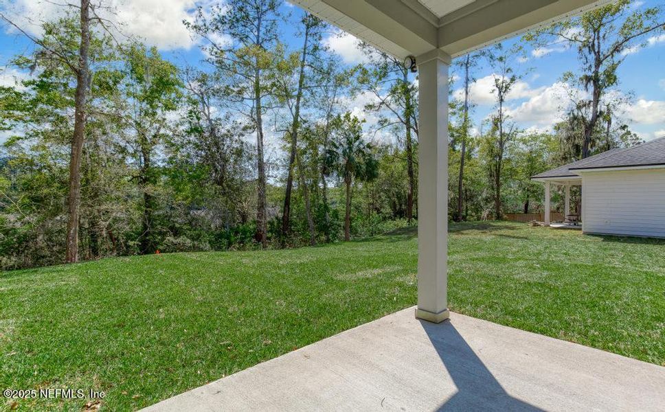Exterior details and patio area of a home in , Yulee (Image 32). Exterior details and patio area of a home in , Yulee (Image 32).