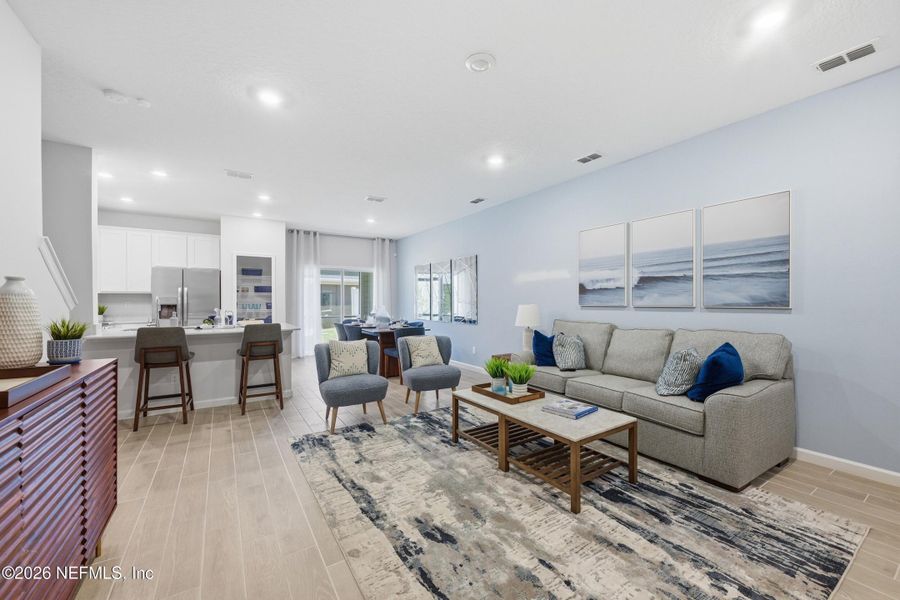 Furnished interior view inside a new home in , Middleburg (Image 16).
