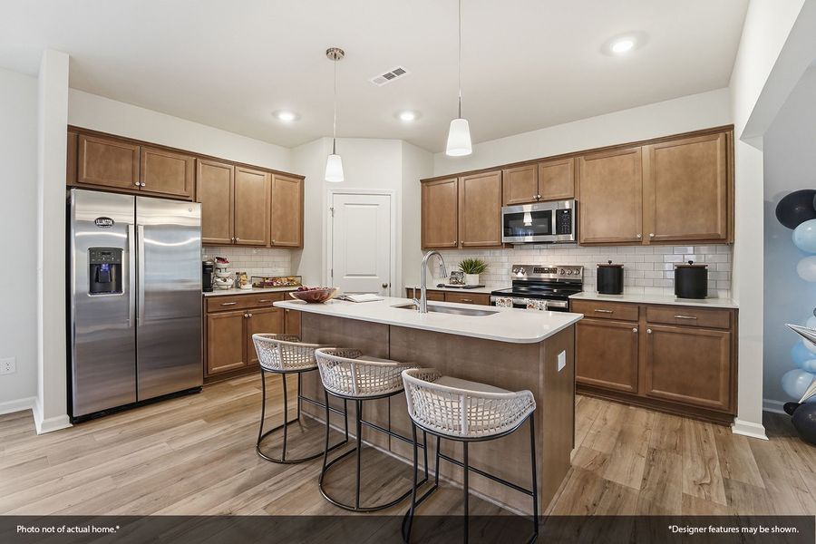 Furnished interior view inside a new home in Winston Ridge, Youngsville (Image 4).