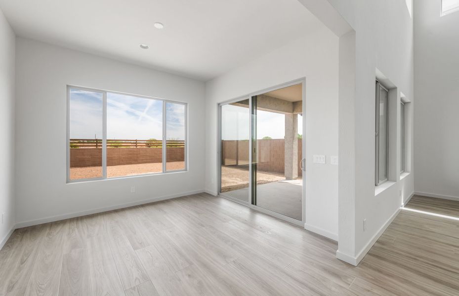 Spacious, unfurnished interior of a new home in Legado West, Queen Creek (Image 22). Spacious, unfurnished interior of a new home in Legado West, Queen Creek (Image 22).