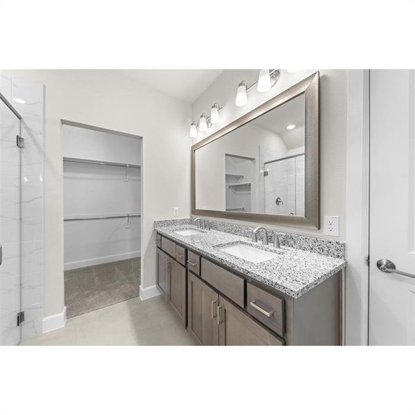 The Austin Floorplan - Owner's Bath