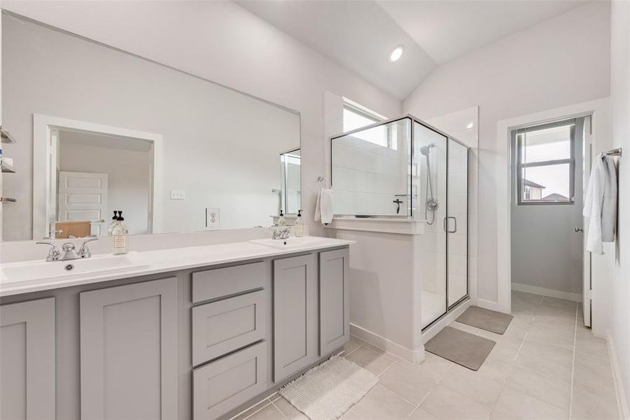 Furnished interior view inside a new home in Devonshire, Forney (Image 15).