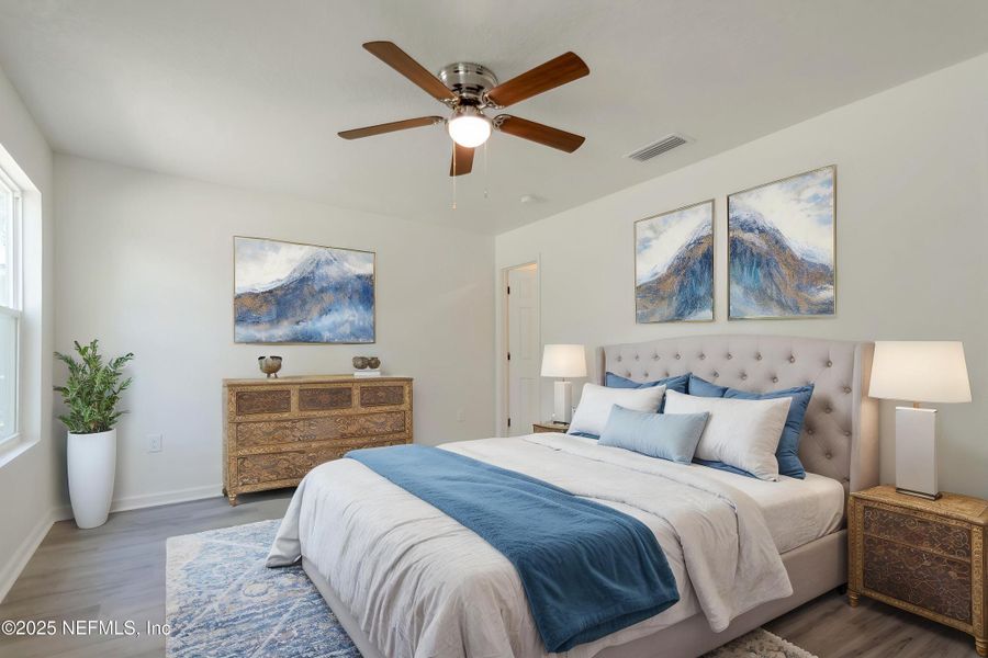 Furnished interior view inside a new home in , Jacksonville (Image 4).