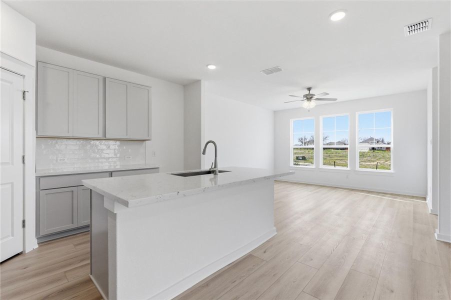 Furnished interior view inside a new home in Infinity Square, Kyle (Image 9).