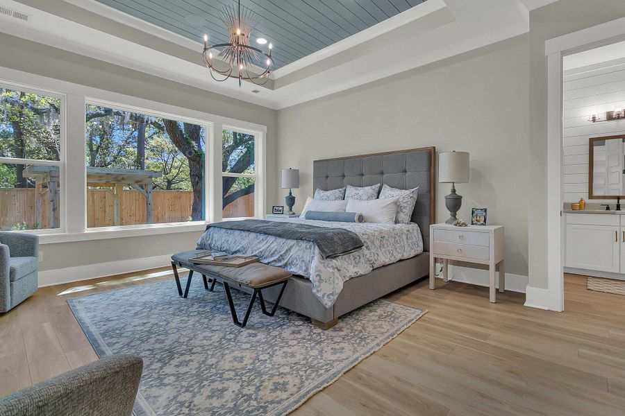 Furnished interior view inside a new home in , Johns Island (Image 34). Furnished interior view inside a new home in , Johns Island (Image 34).